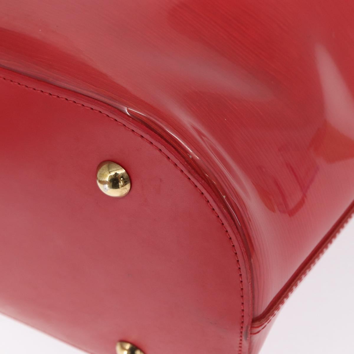 LOUIS VUITTON Epi Plage Lagoon Bay Tote Bag Red M92150 LV Auth 162793