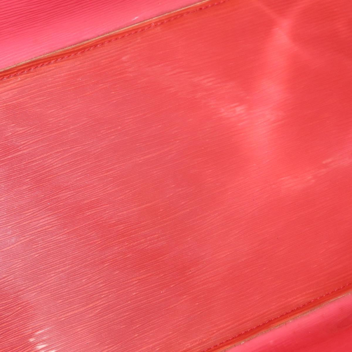 LOUIS VUITTON Epi Plage Lagoon Bay Tote Bag Red M92150 LV Auth 162793