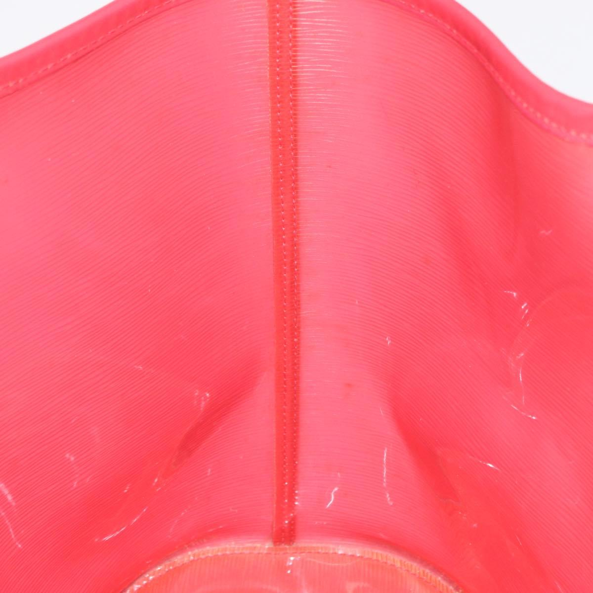 LOUIS VUITTON Epi Plage Lagoon Bay Tote Bag Red M92150 LV Auth 162793