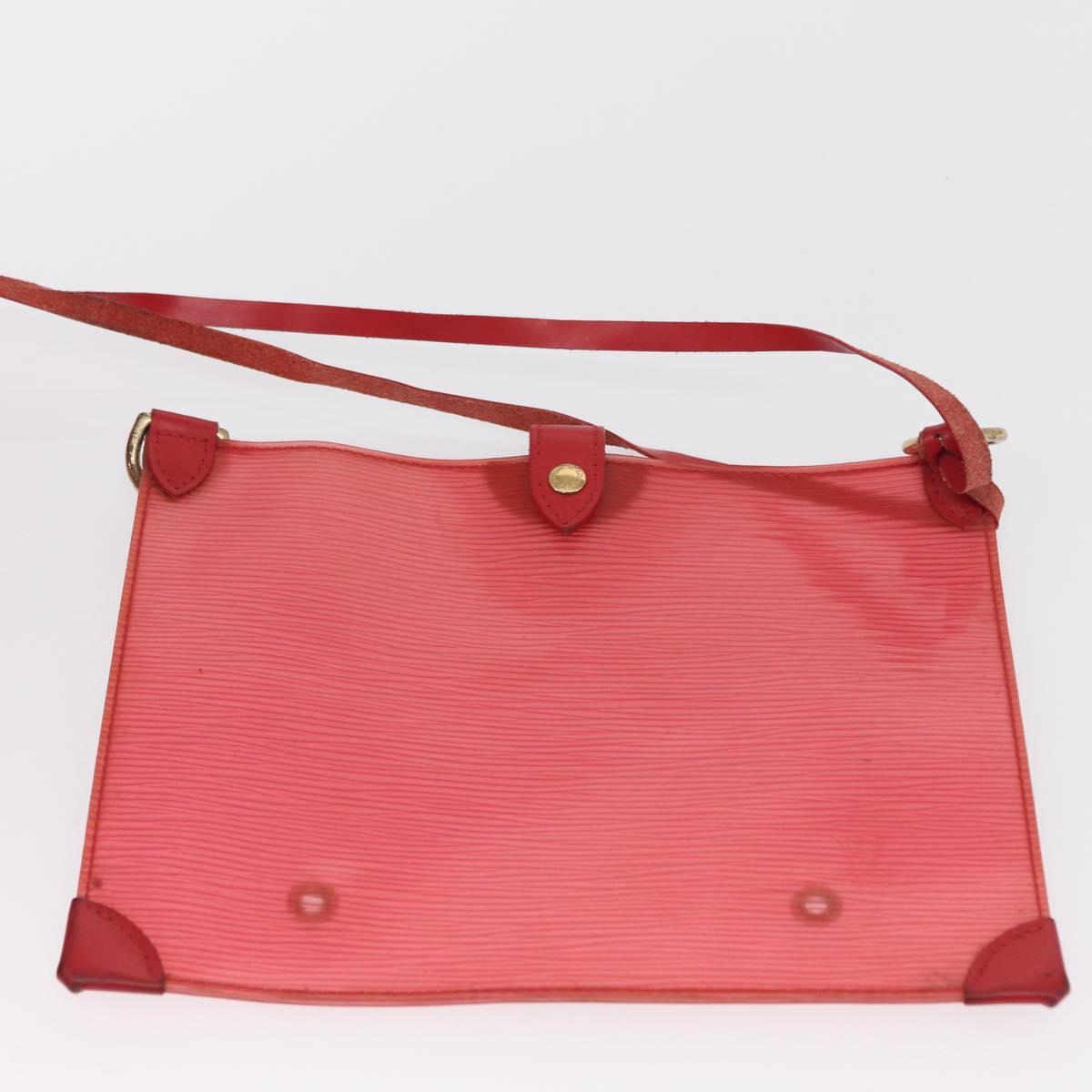 LOUIS VUITTON Epi Plage Lagoon Bay Tote Bag Red M92150 LV Auth 162793