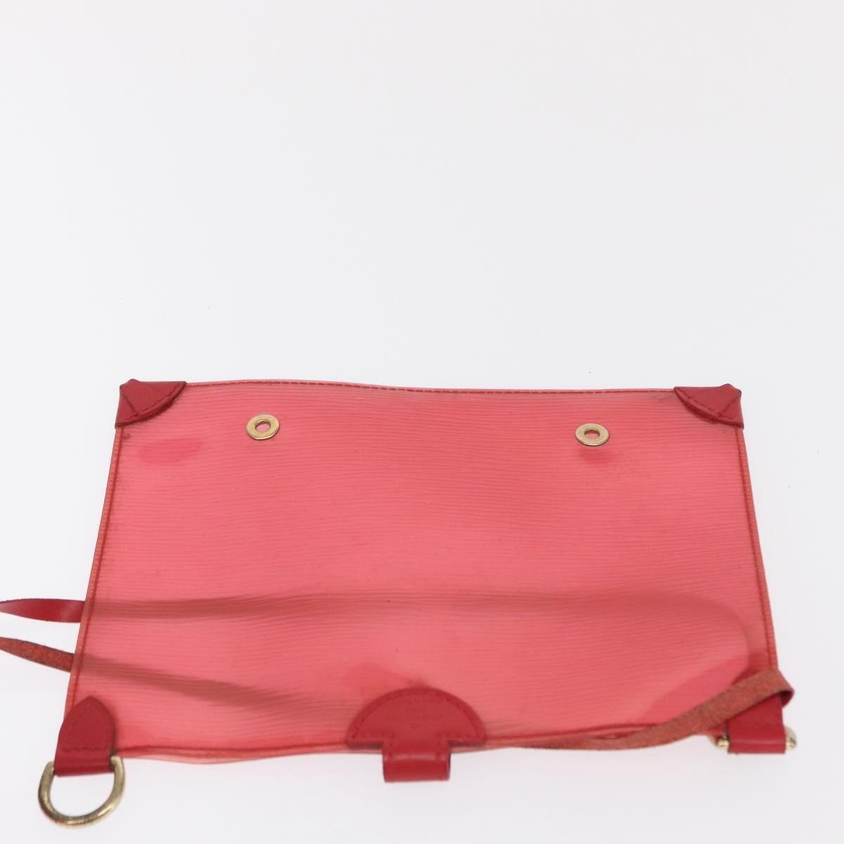 LOUIS VUITTON Epi Plage Lagoon Bay Tote Bag Red M92150 LV Auth 162793