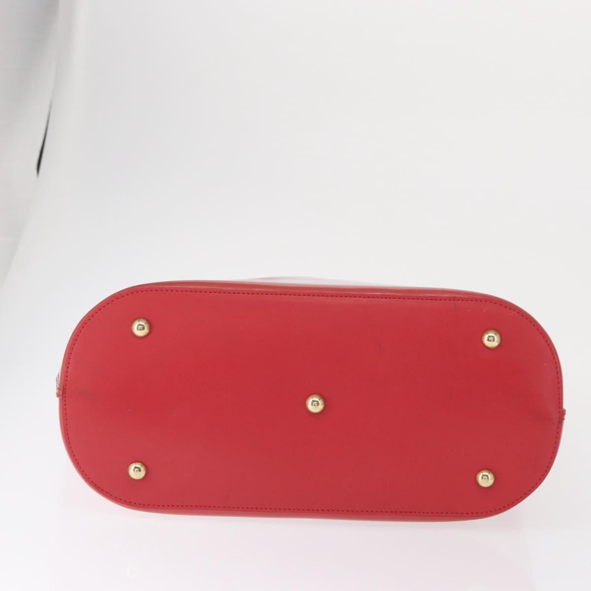 LOUIS VUITTON Epi Plage Lagoon Bay Tote Bag Red M92150 LV Auth 162793