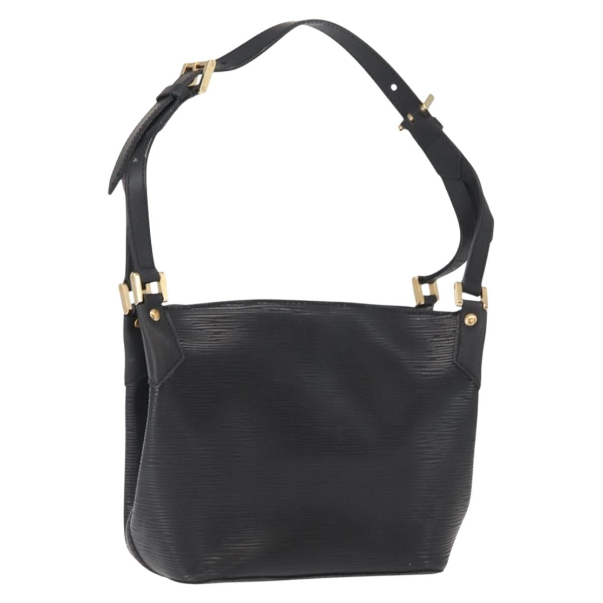 LOUIS VUITTON Epi Mandala PM Shoulder Bag Black M58932 LV Auth 162795