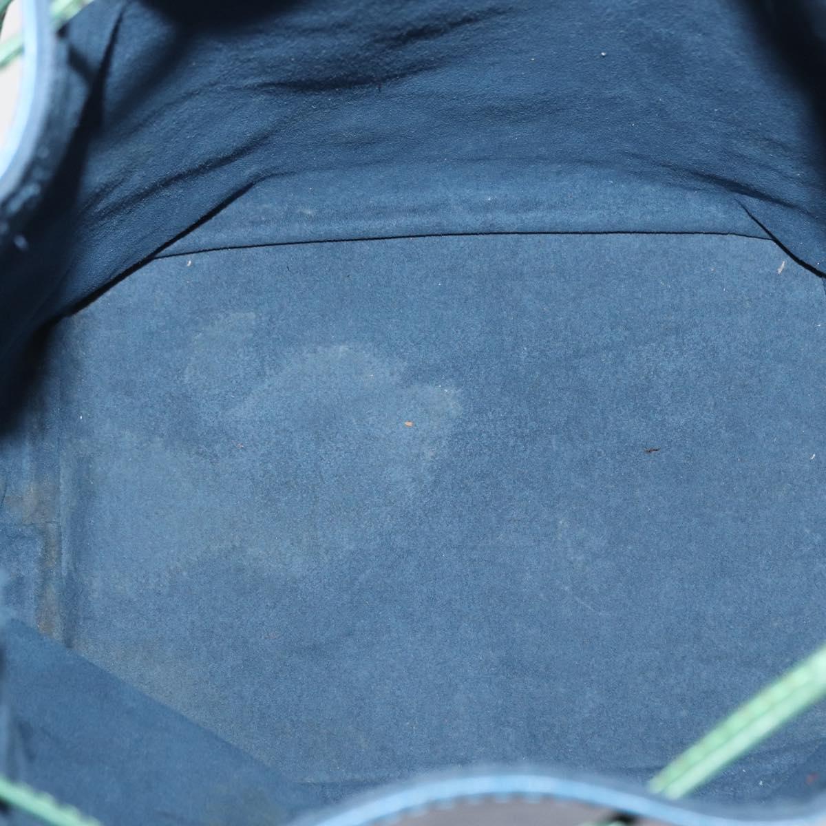 LOUIS VUITTON Epi Noe Shoulder Bag Bicolor Green Blue M44044 LV Auth 162796