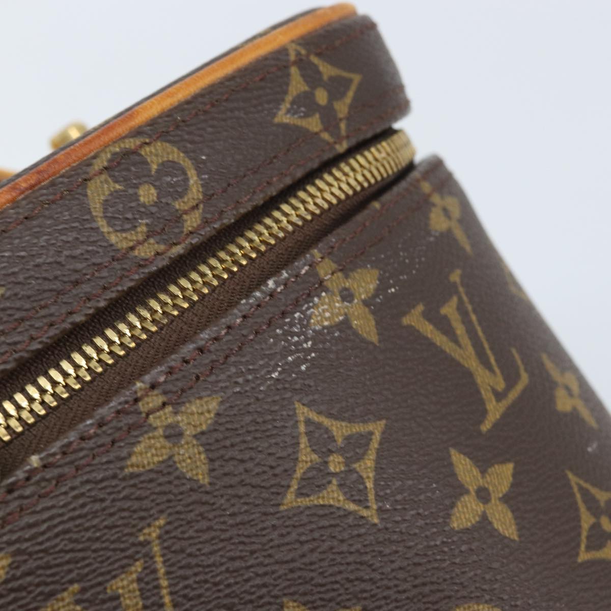 LOUIS VUITTON Monogram Nice Hand Bag M47280 LV Auth 162803
