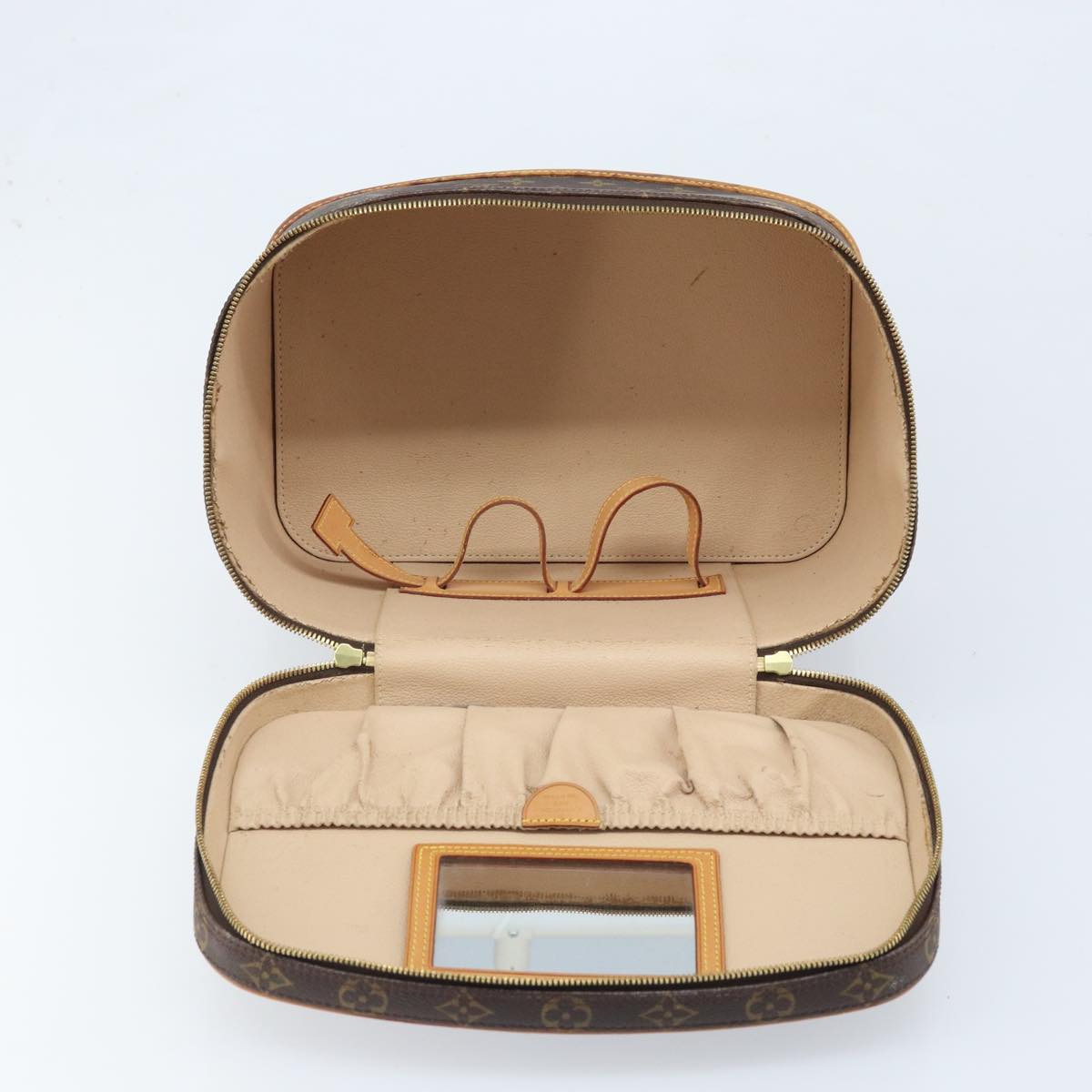 LOUIS VUITTON Monogram Nice Hand Bag M47280 LV Auth 162803