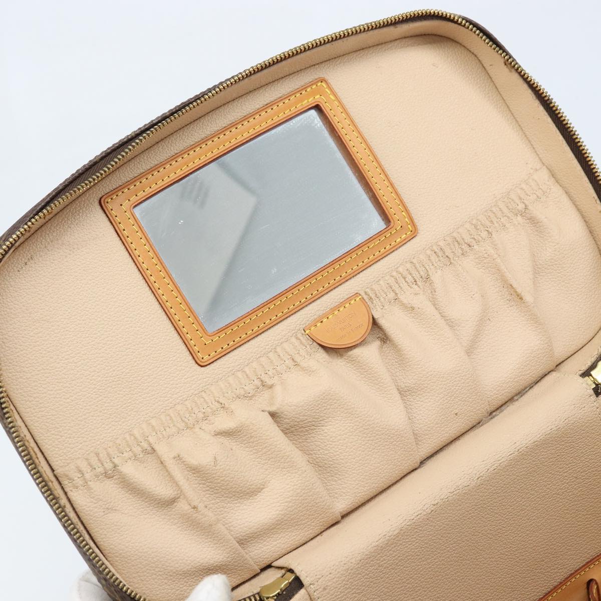 LOUIS VUITTON Monogram Nice Hand Bag M47280 LV Auth 162803