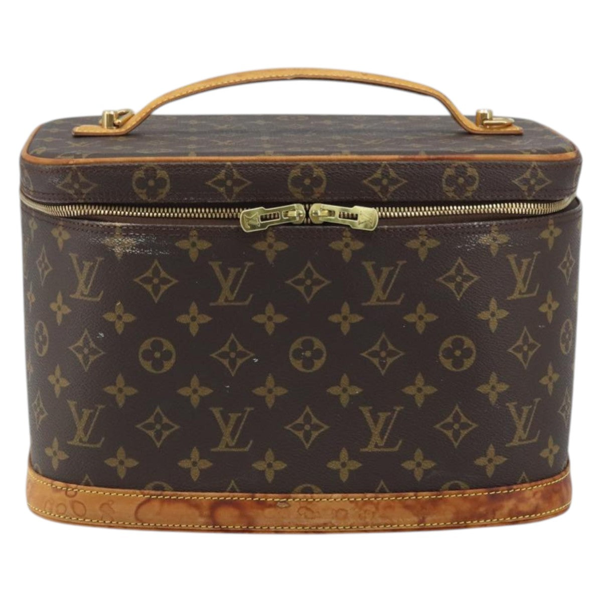 LOUIS VUITTON Monogram Nice Hand Bag M47280 LV Auth 162803