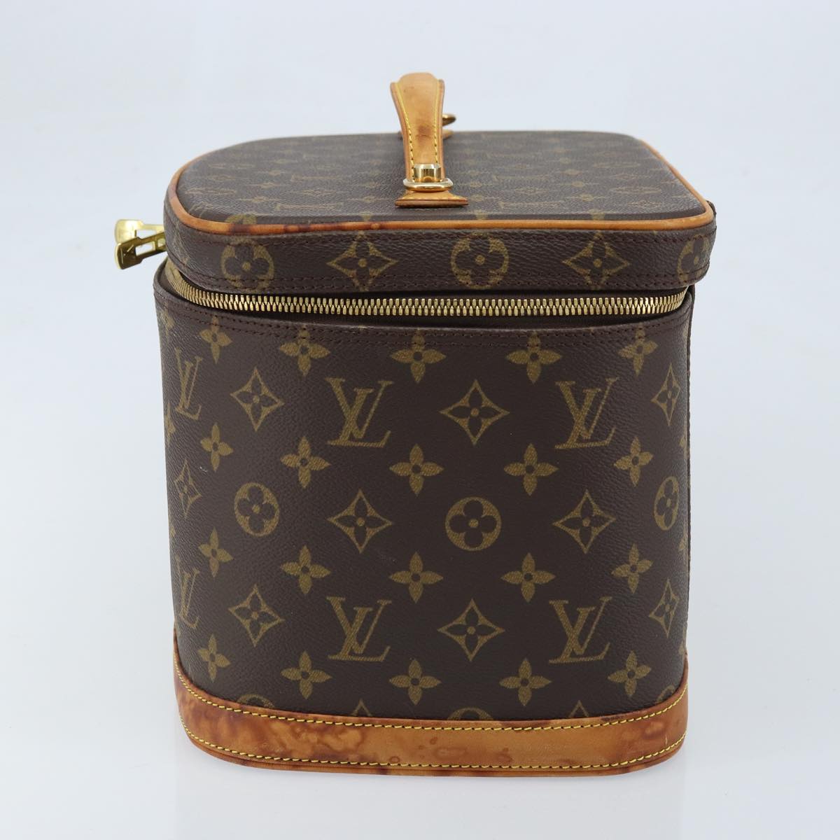 LOUIS VUITTON Monogram Nice Hand Bag M47280 LV Auth 162803