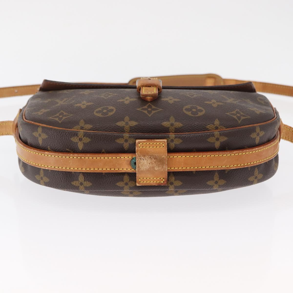 LOUIS VUITTON Monogram Jeune Fille MM Shoulder Bag M51226 LV Auth 162804