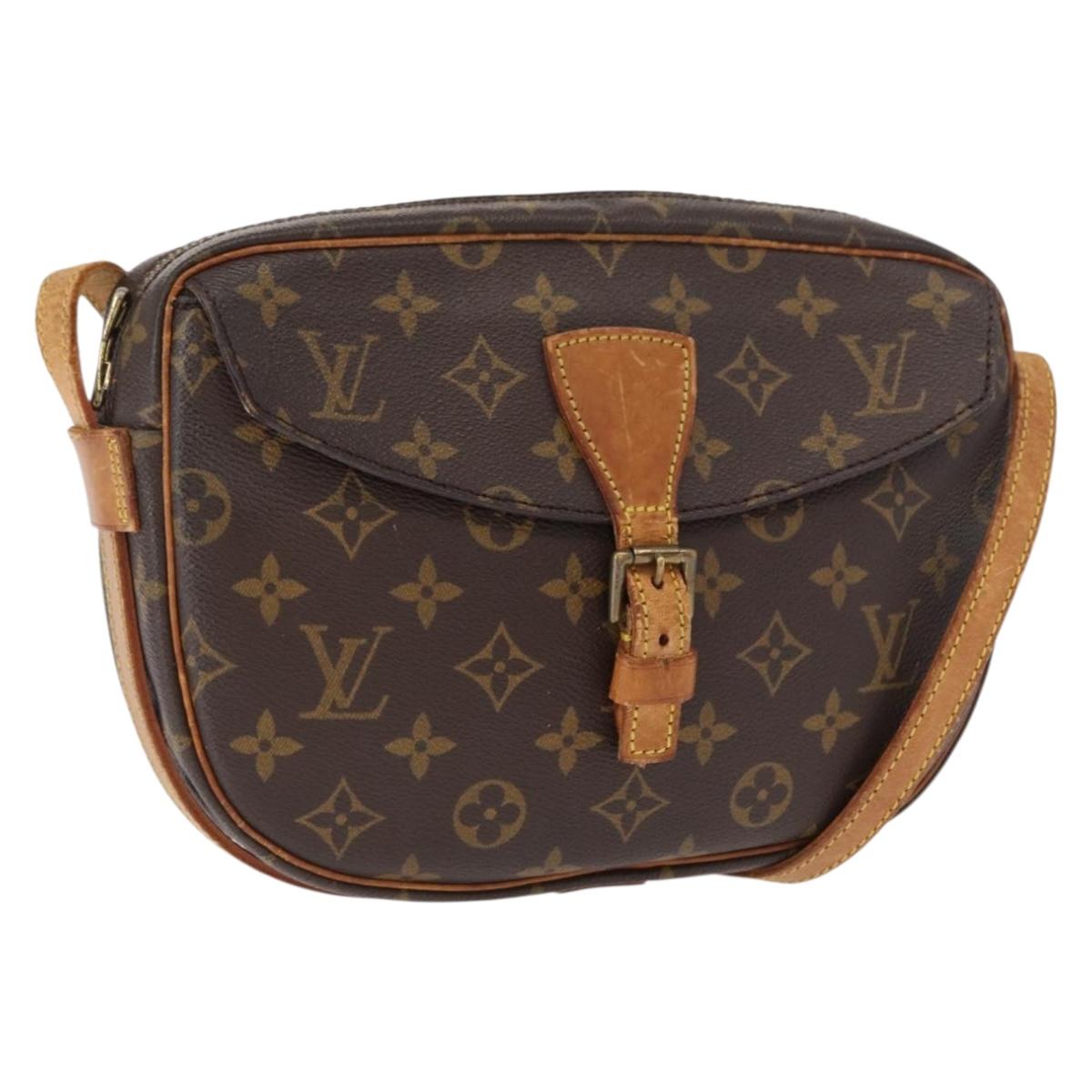LOUIS VUITTON Monogram Jeune Fille MM Shoulder Bag M51226 LV Auth 162804