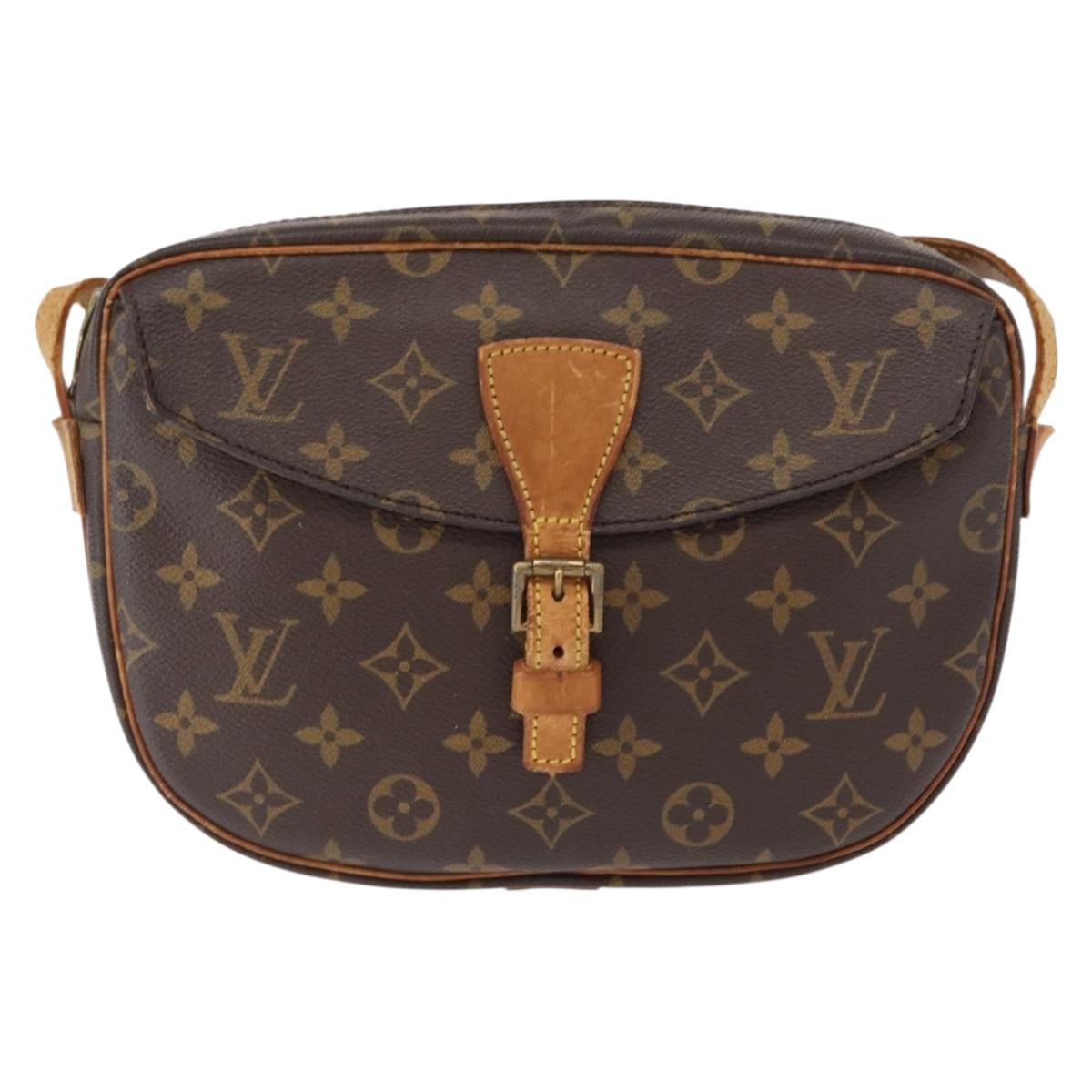 LOUIS VUITTON Monogram Jeune Fille MM Shoulder Bag M51226 LV Auth 162804