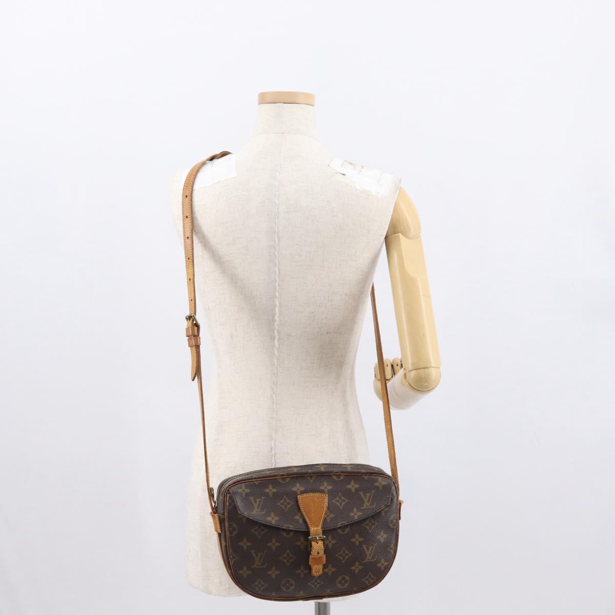 LOUIS VUITTON Monogram Jeune Fille MM Shoulder Bag M51226 LV Auth 162804
