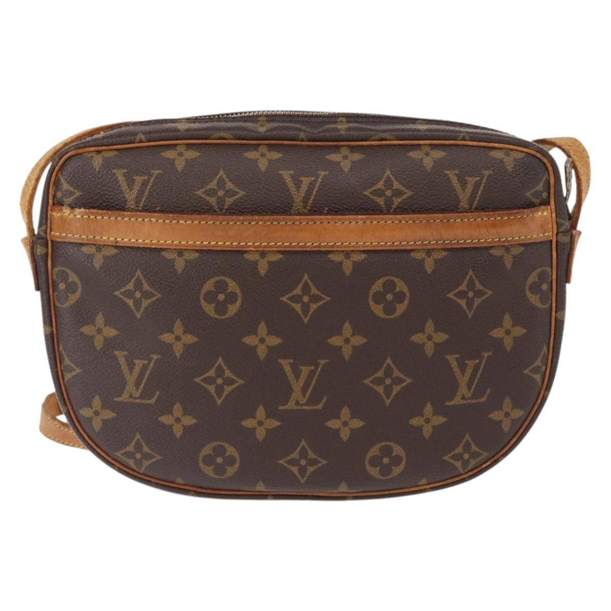LOUIS VUITTON Monogram Jeune Fille MM Shoulder Bag M51226 LV Auth 162804