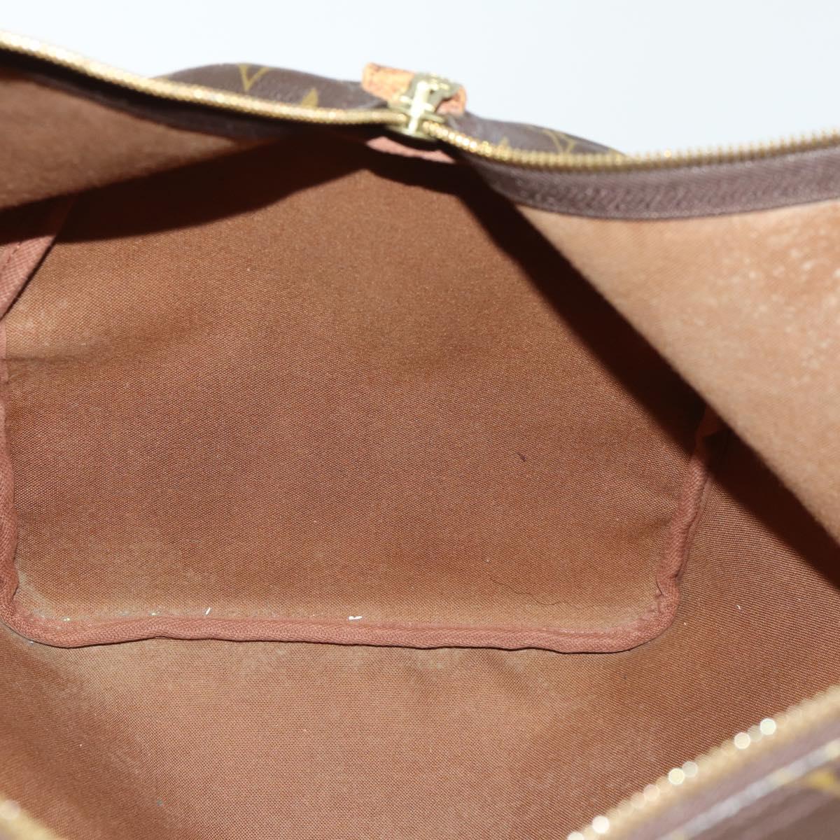 LOUIS VUITTON Monogram Keepall 55 Boston Bag M41424 LV Auth 162807