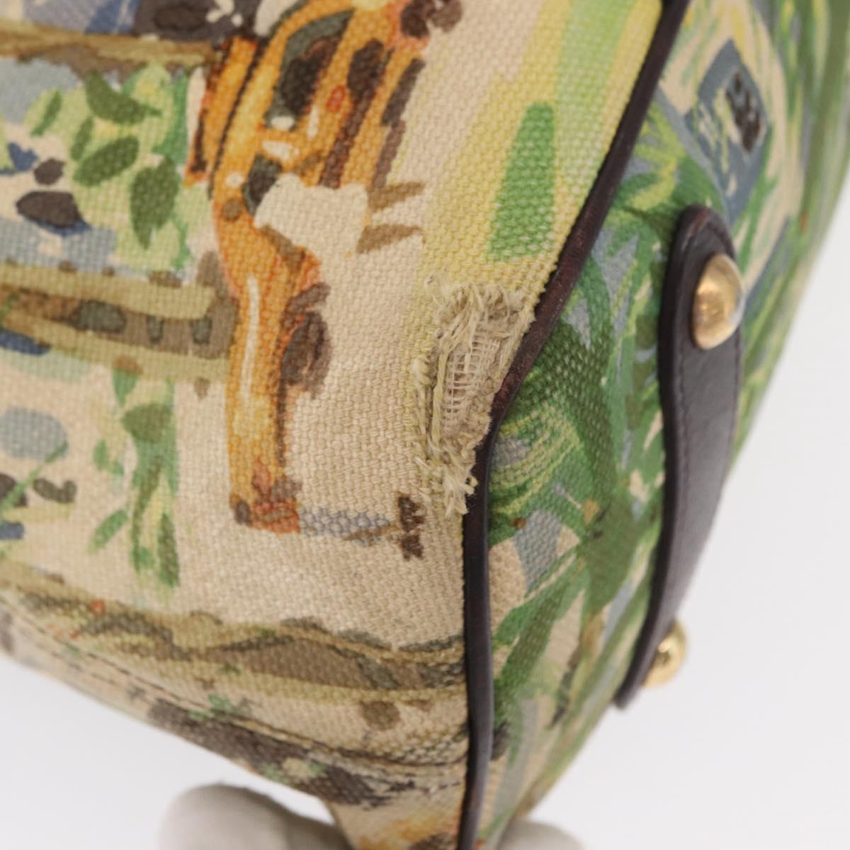 LOUIS VUITTON Eyeall Cabas PM Promenade Bag Canvas Purple M93771 LV Auth 162827