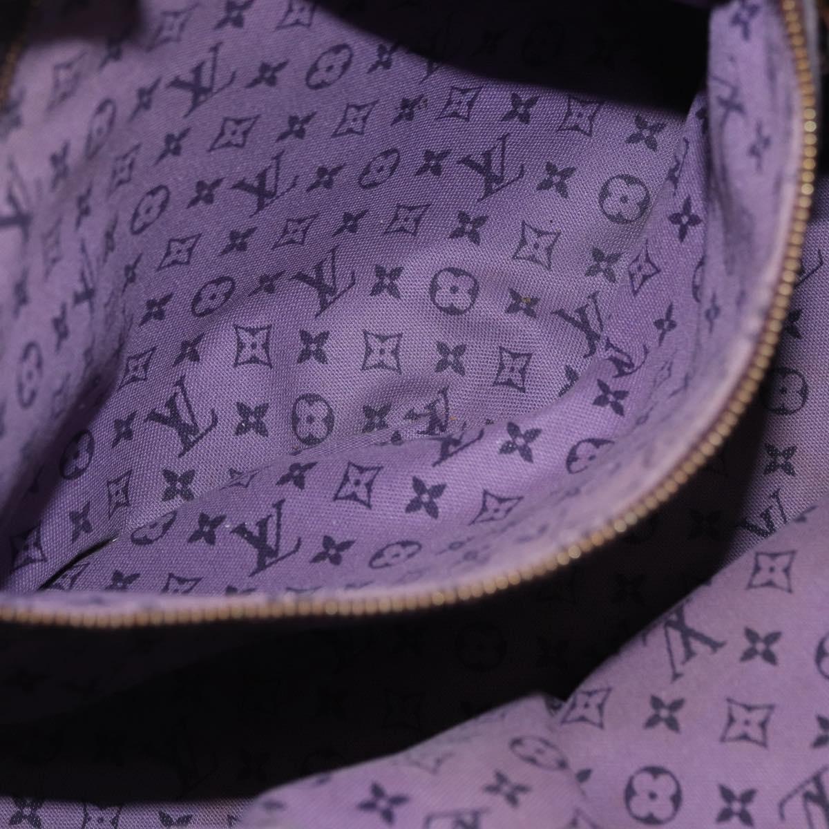 LOUIS VUITTON Eyeall Cabas PM Promenade Bag Canvas Purple M93771 LV Auth 162827