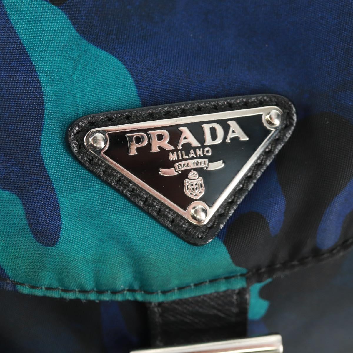 PRADA Backpack Nylon Multicolor Auth 162844V