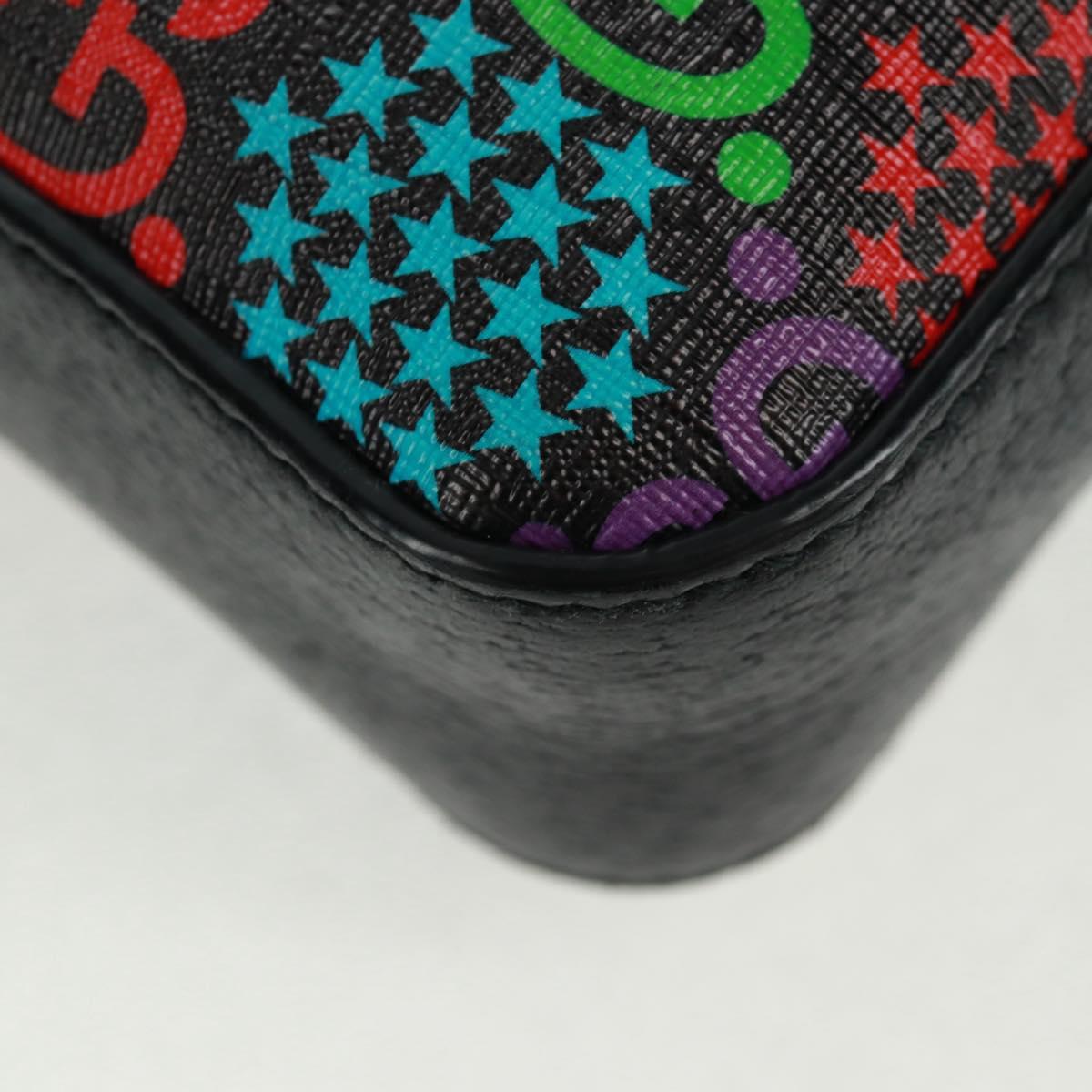 GUCCI GG Psychedelic Shoulder Bag Multicolor Silver 598103 Auth 162874M