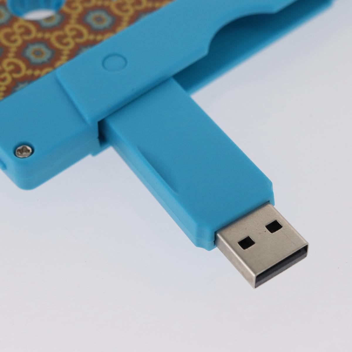 GUCCI Cassette Tape USB plastic Blue Auth 162875V