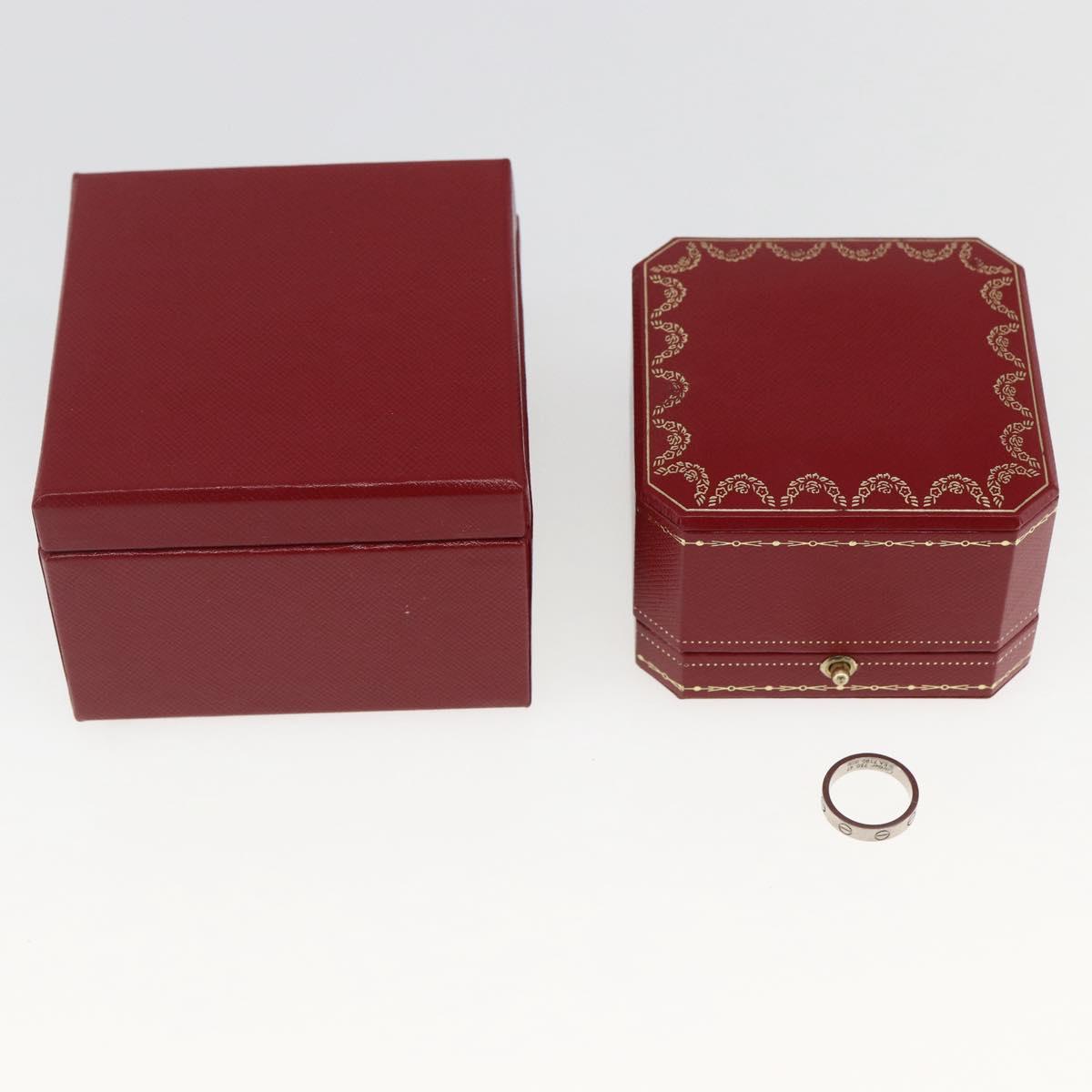 CARTIER Mini Love Ring 18K Gold(750) Silver Auth 162882SM