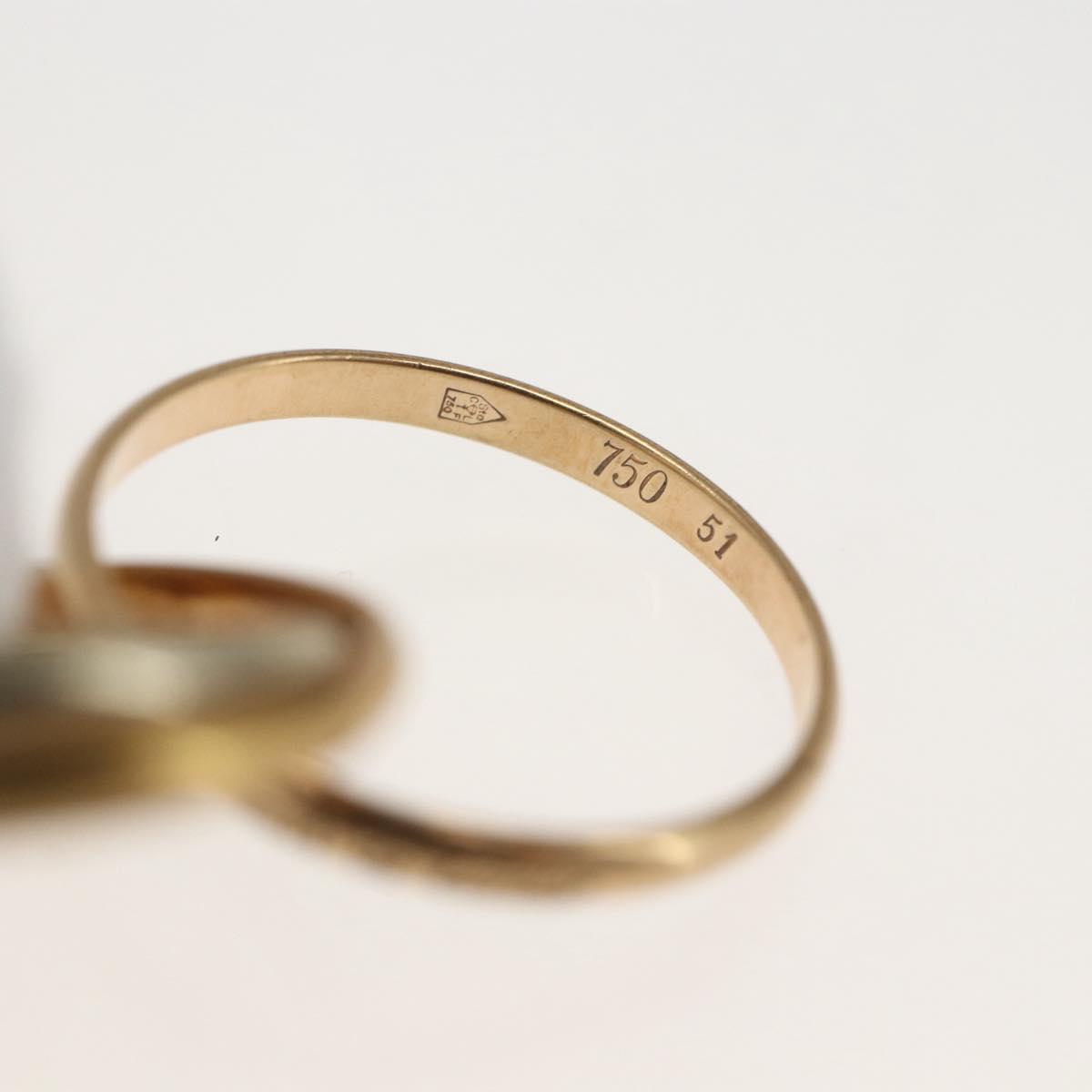 CARTIER Ring Trinity Ring 18K Gold(750) Gold Auth 162884SM