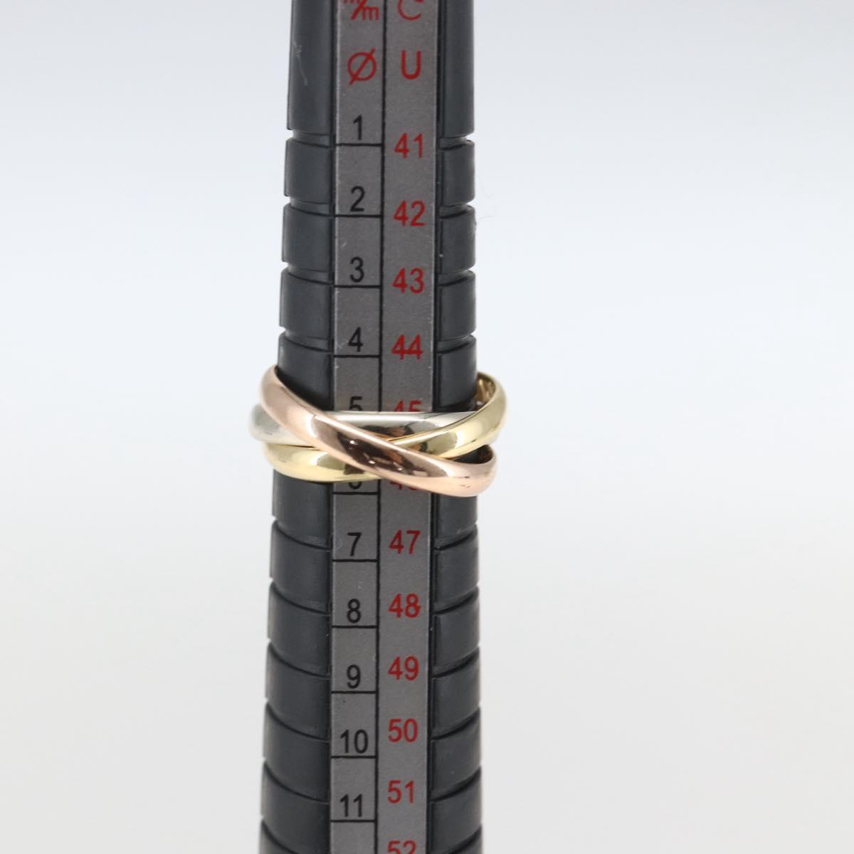 CARTIER RingTrinity Ring 18K Gold(750) Gold Auth 162885SM