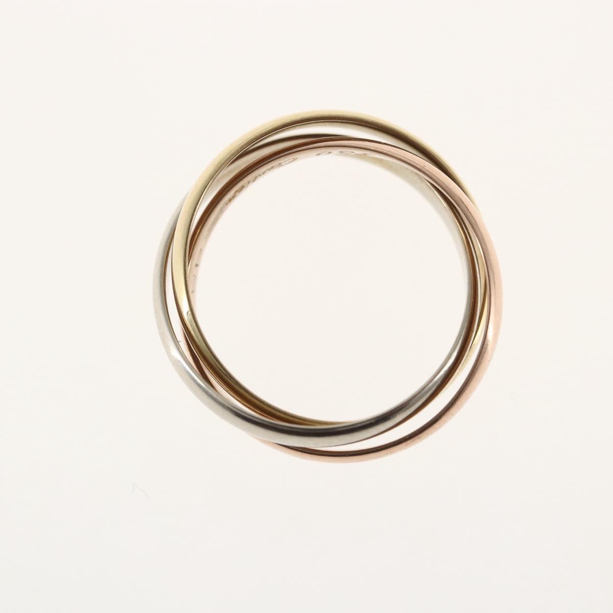 CARTIER RingTrinity Ring 18K Gold(750) Gold Auth 162885SM