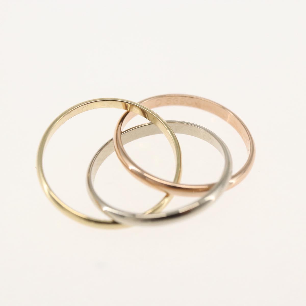 CARTIER Ring Trinity Ring 18K Gold(750) Gold Auth 162886SM