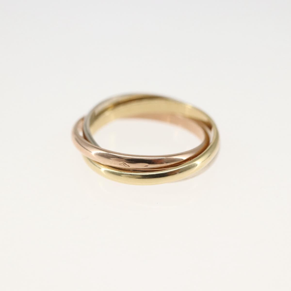 CARTIER Ring Trinity Ring 18K Gold(750) Gold Auth 162886SM