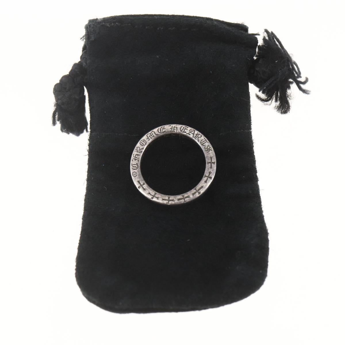 Chrome Hearts NTFL Ring Ag925 Silver Auth 162890SM