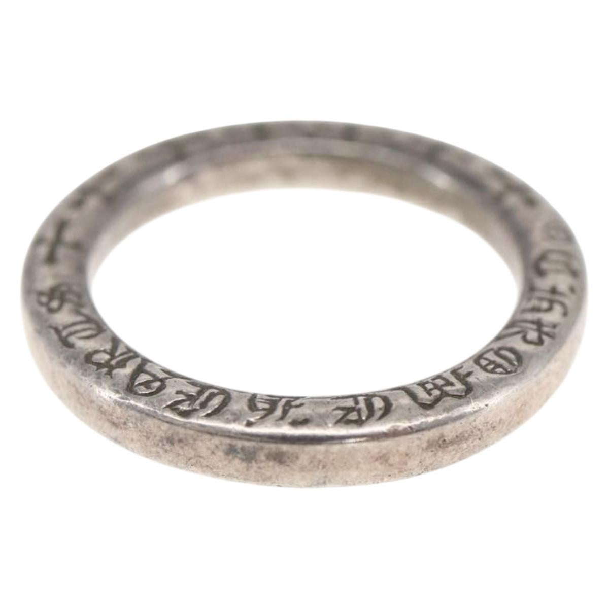Chrome Hearts NTFL Ring Ag925 Silver Auth 162890SM