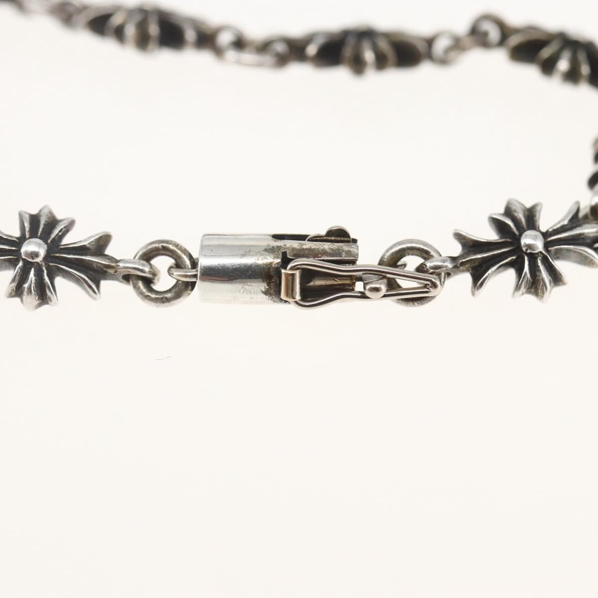 Chrome Hearts Tiny CH Bracelet Ag925 Silver Auth 162891SM