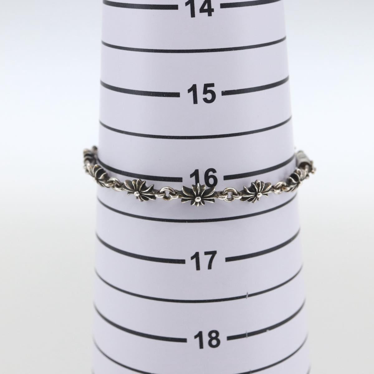 Chrome Hearts Tiny CH Bracelet Ag925 Silver Auth 162891SM