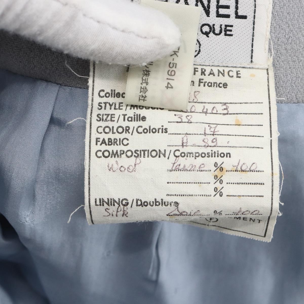 CHANEL Setup Cotton Purple CC Auth 162904M