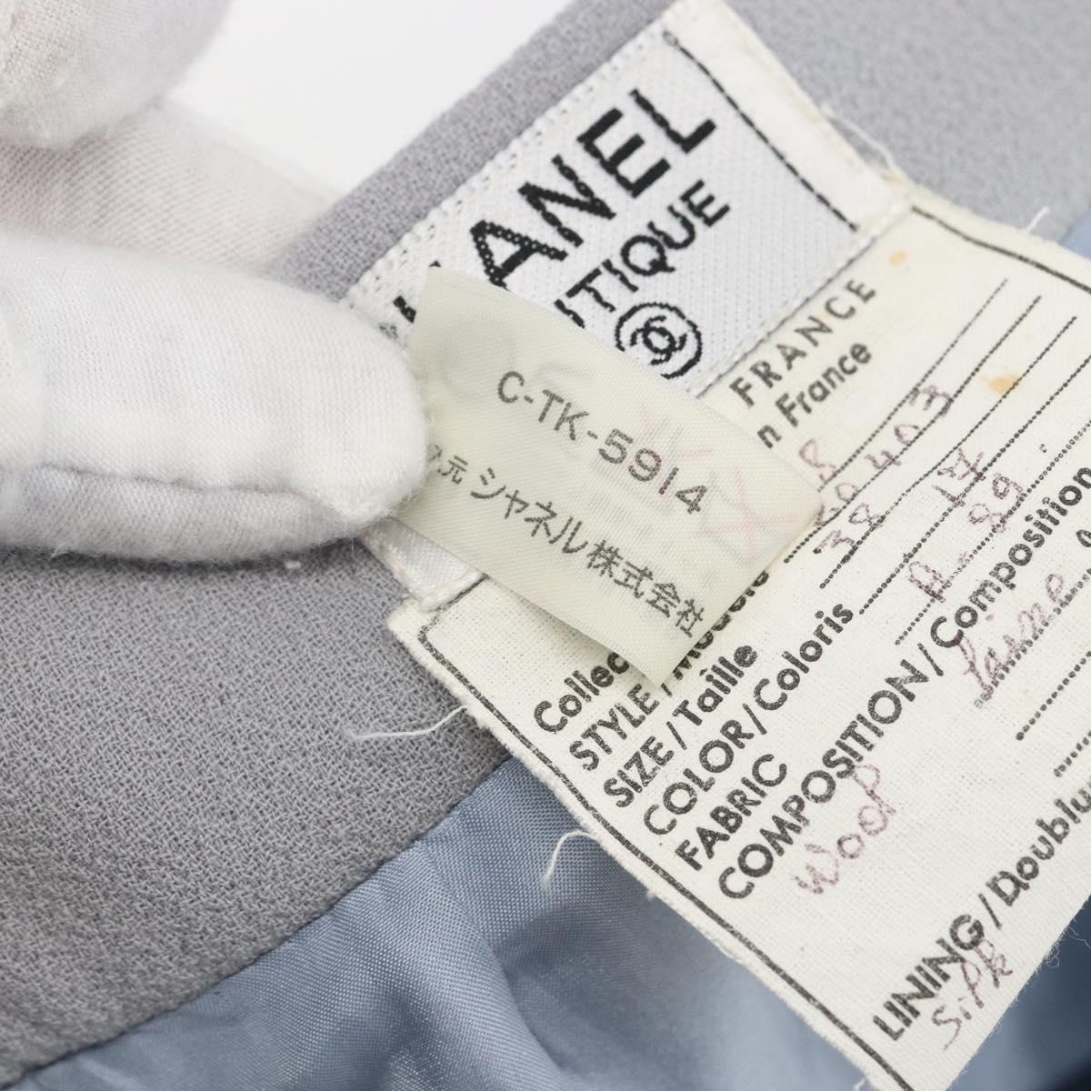 CHANEL Setup Cotton Purple CC Auth 162904M