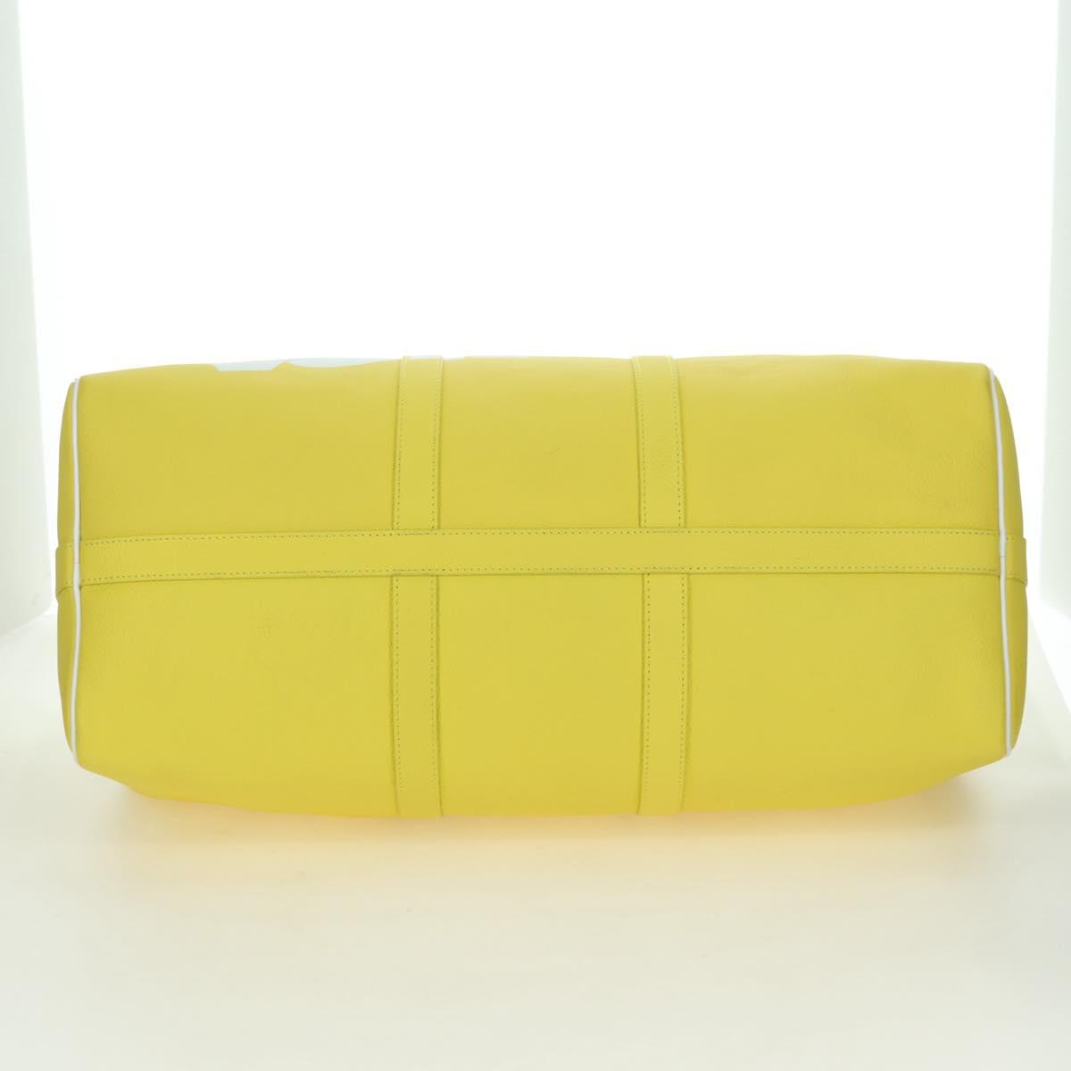 LOUIS VUITTON Everyday Keepall Bandouliere 50 Bag Yellow M58748 LV Auth 162906SM