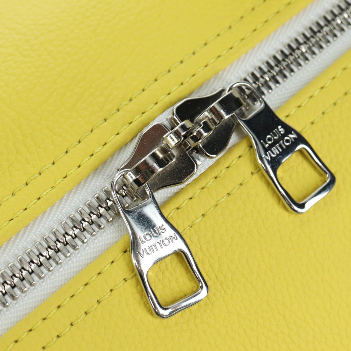 LOUIS VUITTON Everyday Keepall Bandouliere 50 Bag Yellow M58748 LV Auth 162906SM