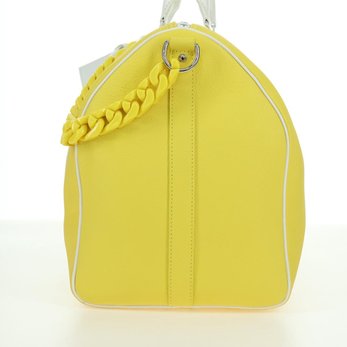 LOUIS VUITTON Everyday Keepall Bandouliere 50 Bag Yellow M58748 LV Auth 162906SM