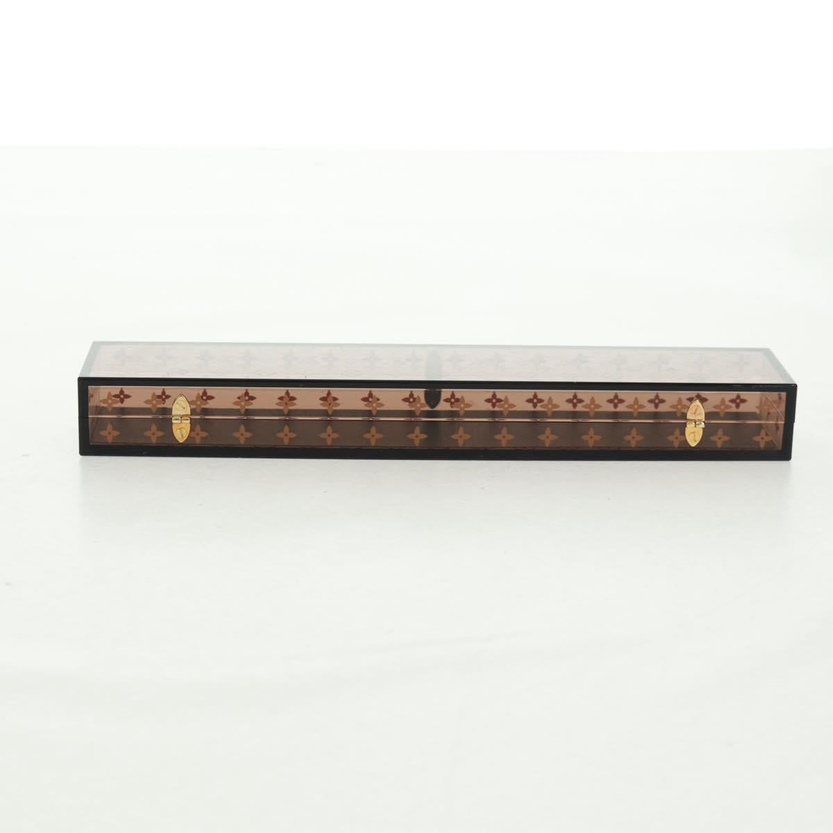 LOUIS VUITTON Monogram Chop Stick chopsticks Wood Brown LV Auth 162910M