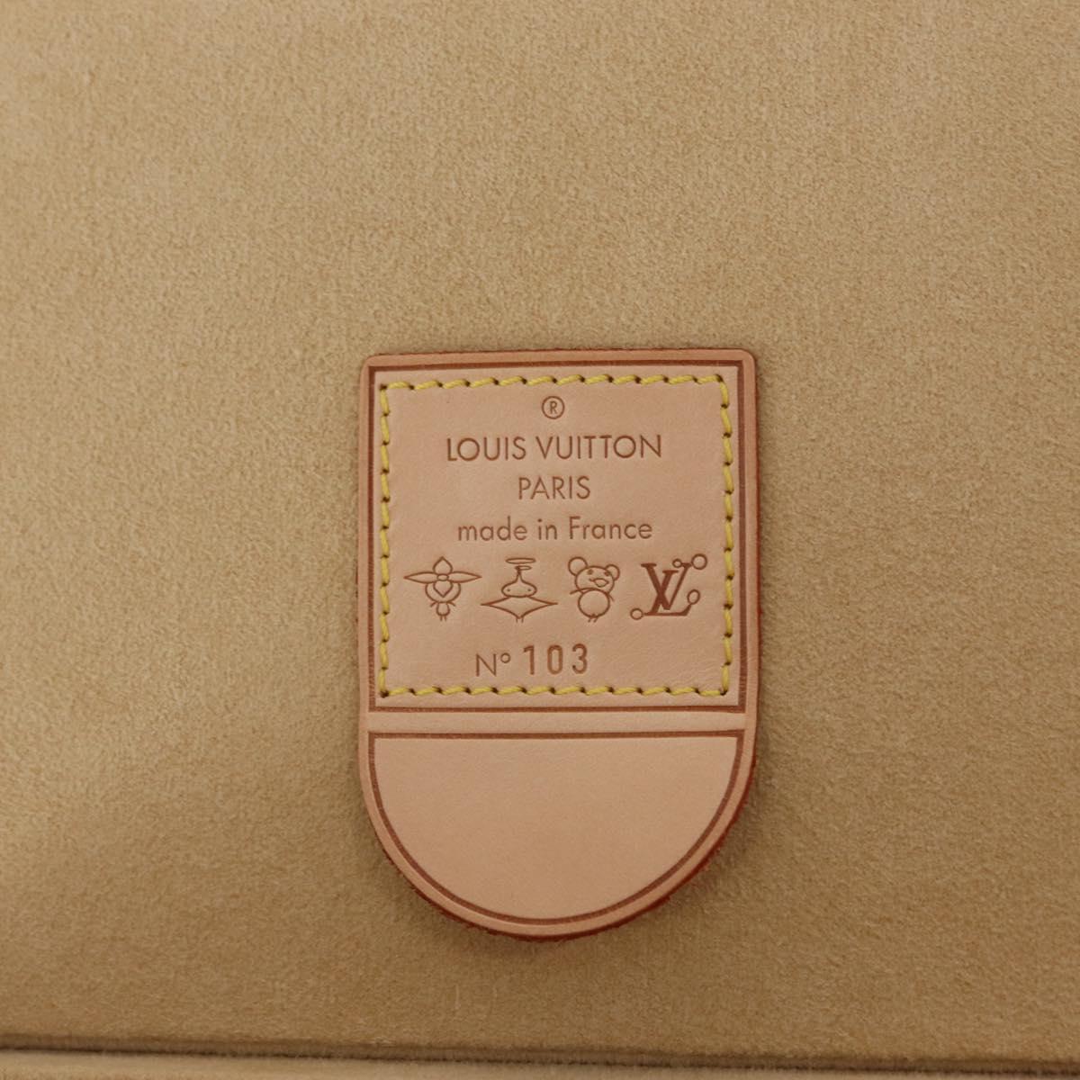LOUIS VUITTON Takashi Murakami Flower Hatman Jewelry Box M92475 LV Auth 162912SM