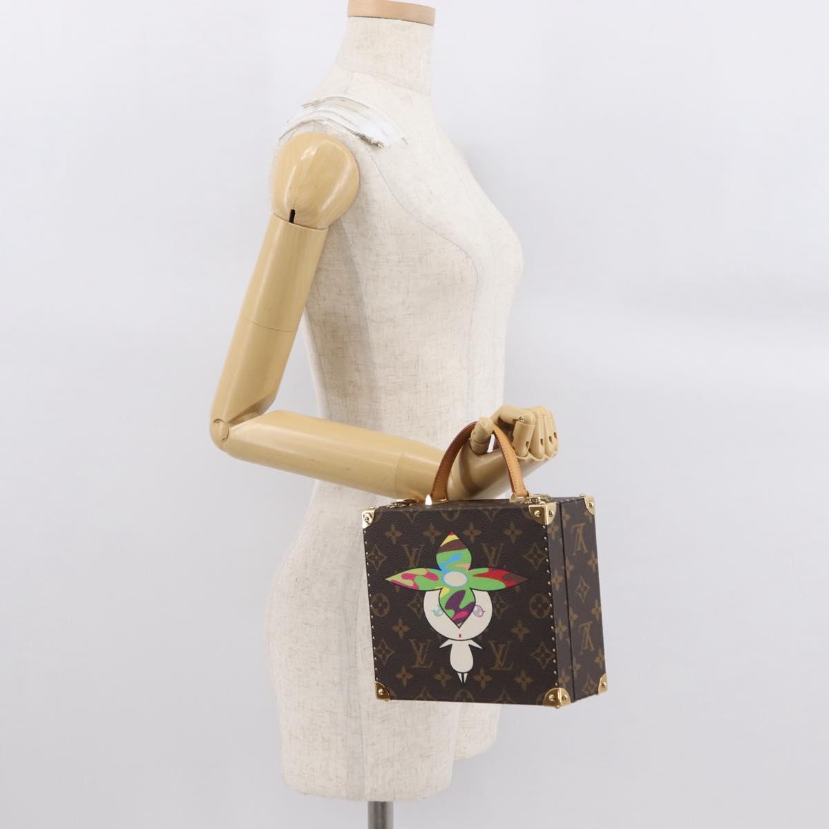 LOUIS VUITTON Takashi Murakami Flower Hatman Jewelry Box M92475 LV Auth 162912SM