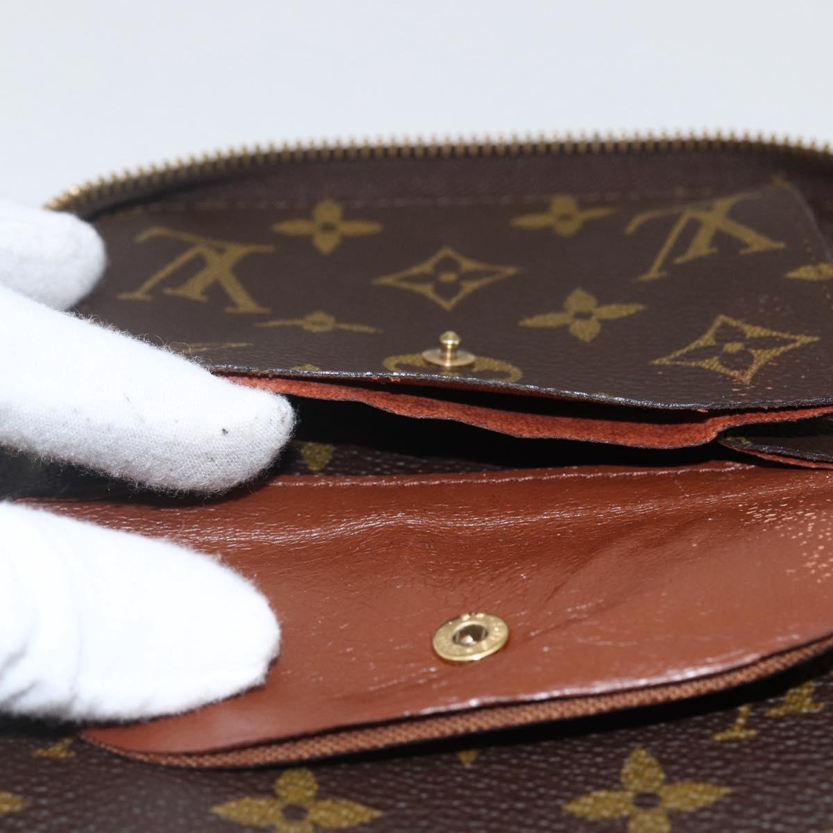 LOUIS VUITTON Monogram Poche Escapade Travel Case M60113 LV Auth 162915