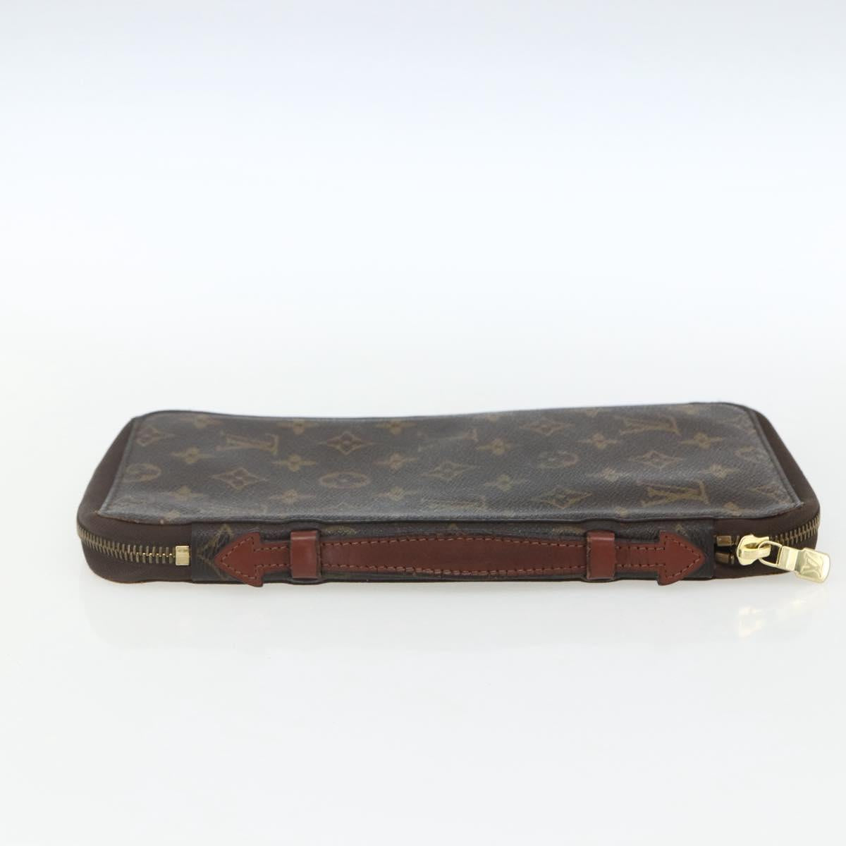 LOUIS VUITTON Monogram Poche Escapade Travel Case M60113 LV Auth 162916