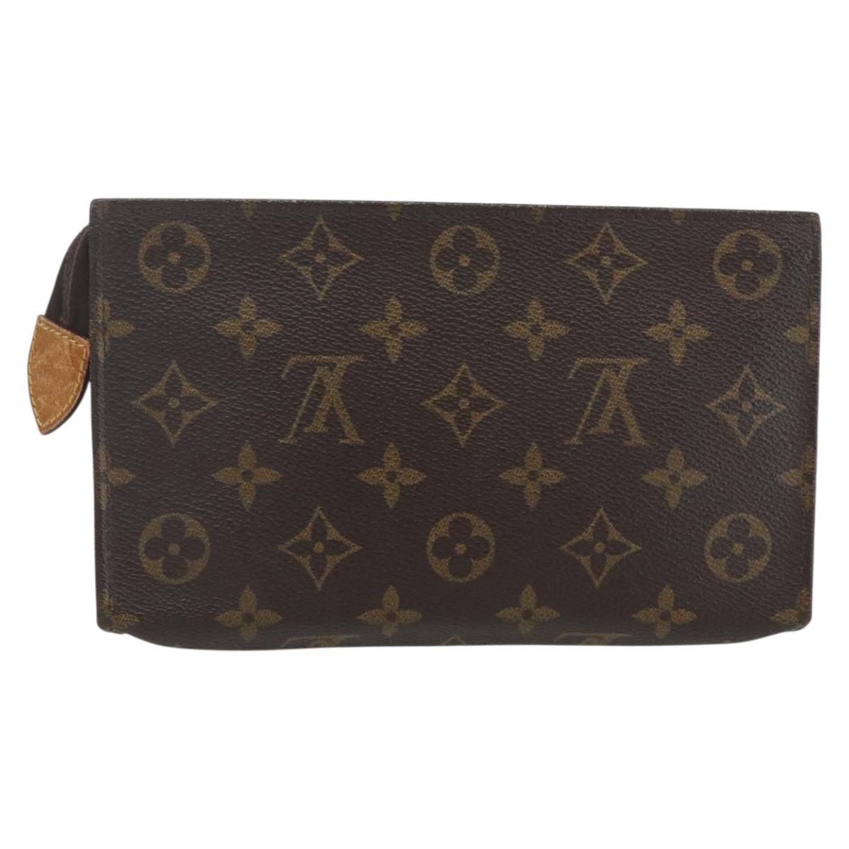LOUIS VUITTON Monogram Pochette Compact Tool Pouch M51970 LV Auth 162917