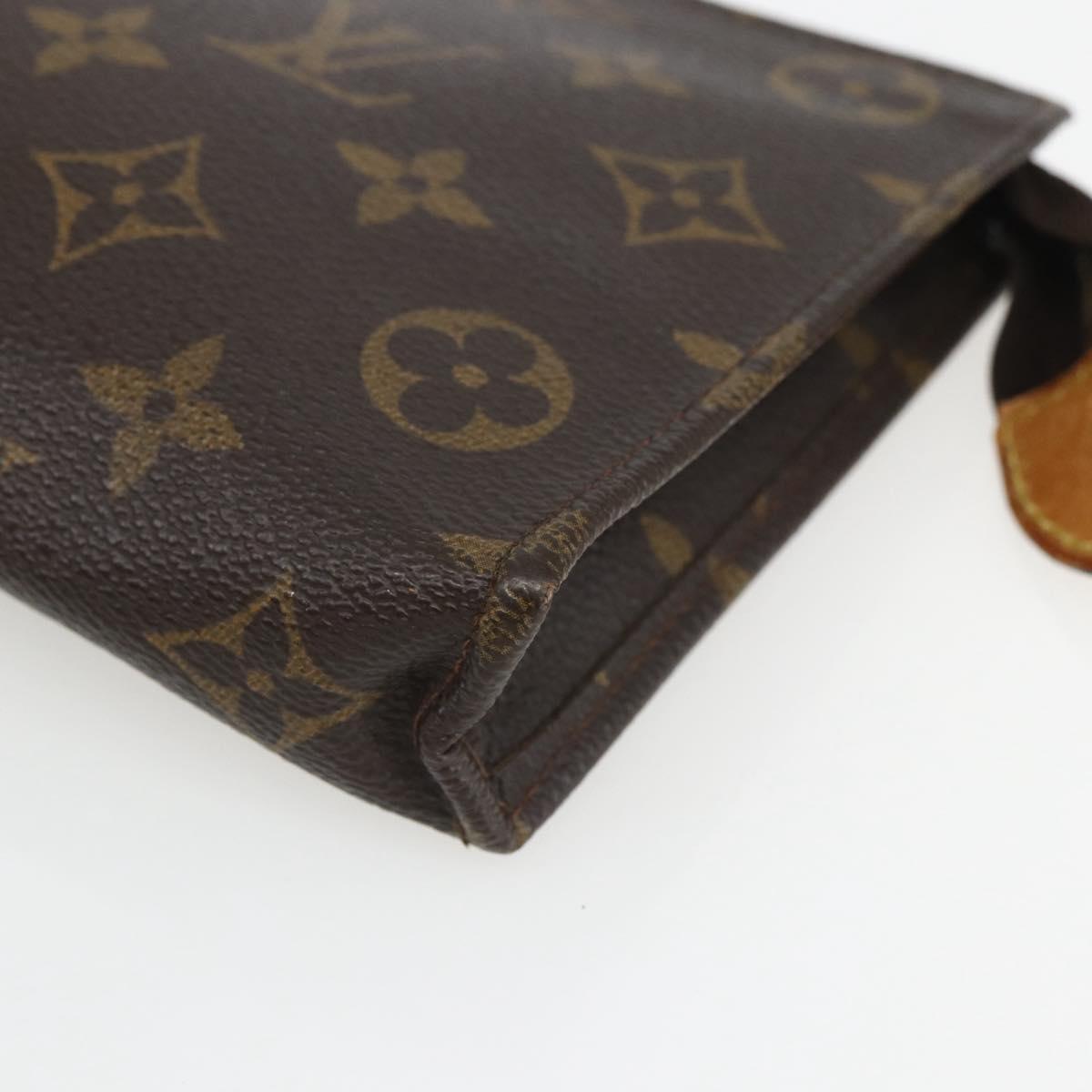 LOUIS VUITTON Monogram Pochette Compact Tool Pouch M51970 LV Auth 162917