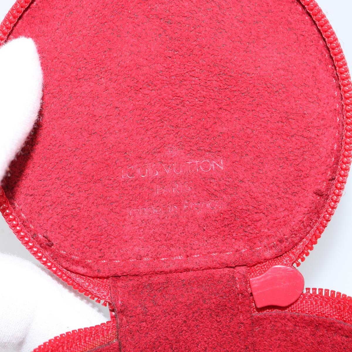 LOUIS VUITTON Epi Ecrin Bijou 8 Jewelry Box Red M48227 LV Auth 162918