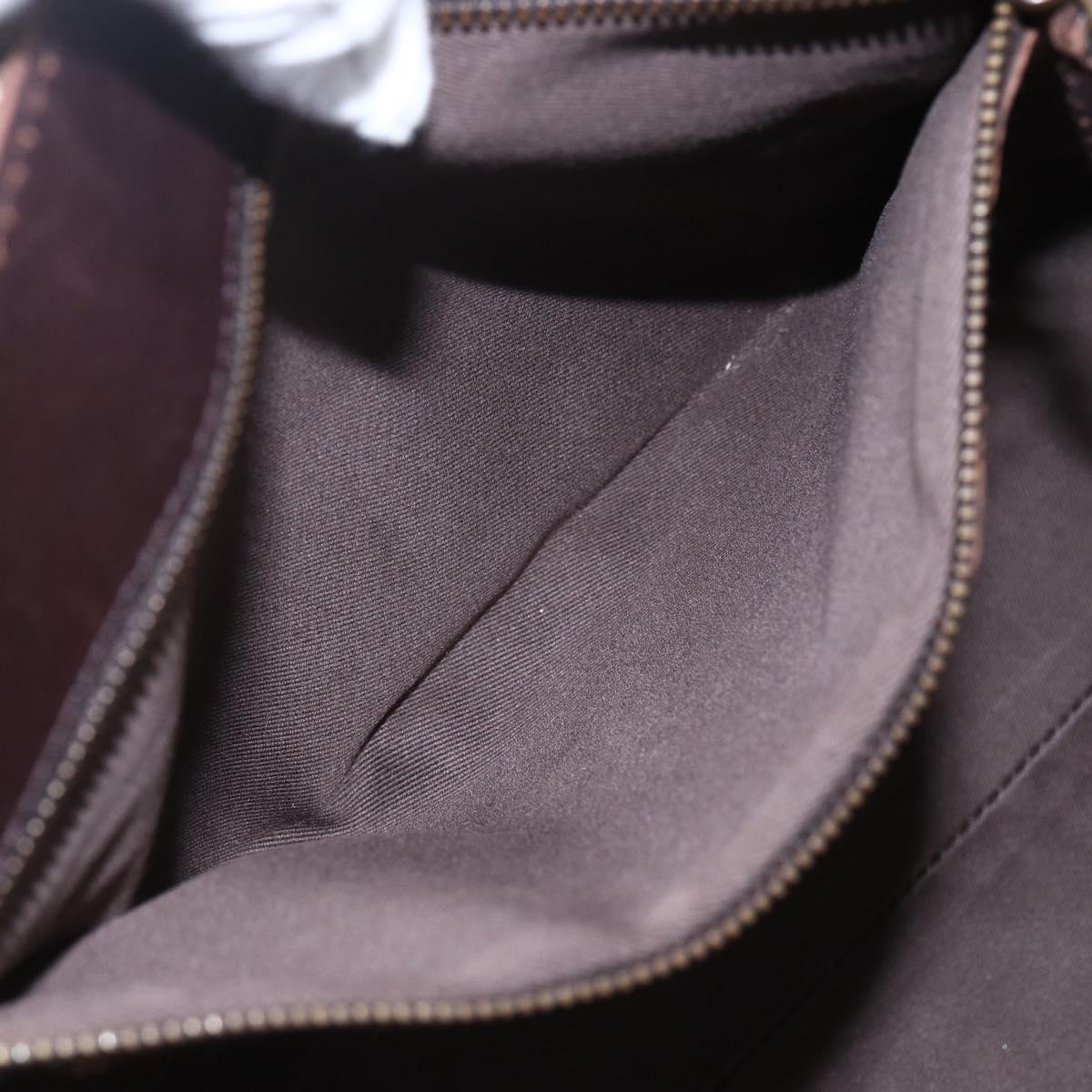 GUCCI GG Canvas Tote Bag Beige Gold 106251 Auth 162943