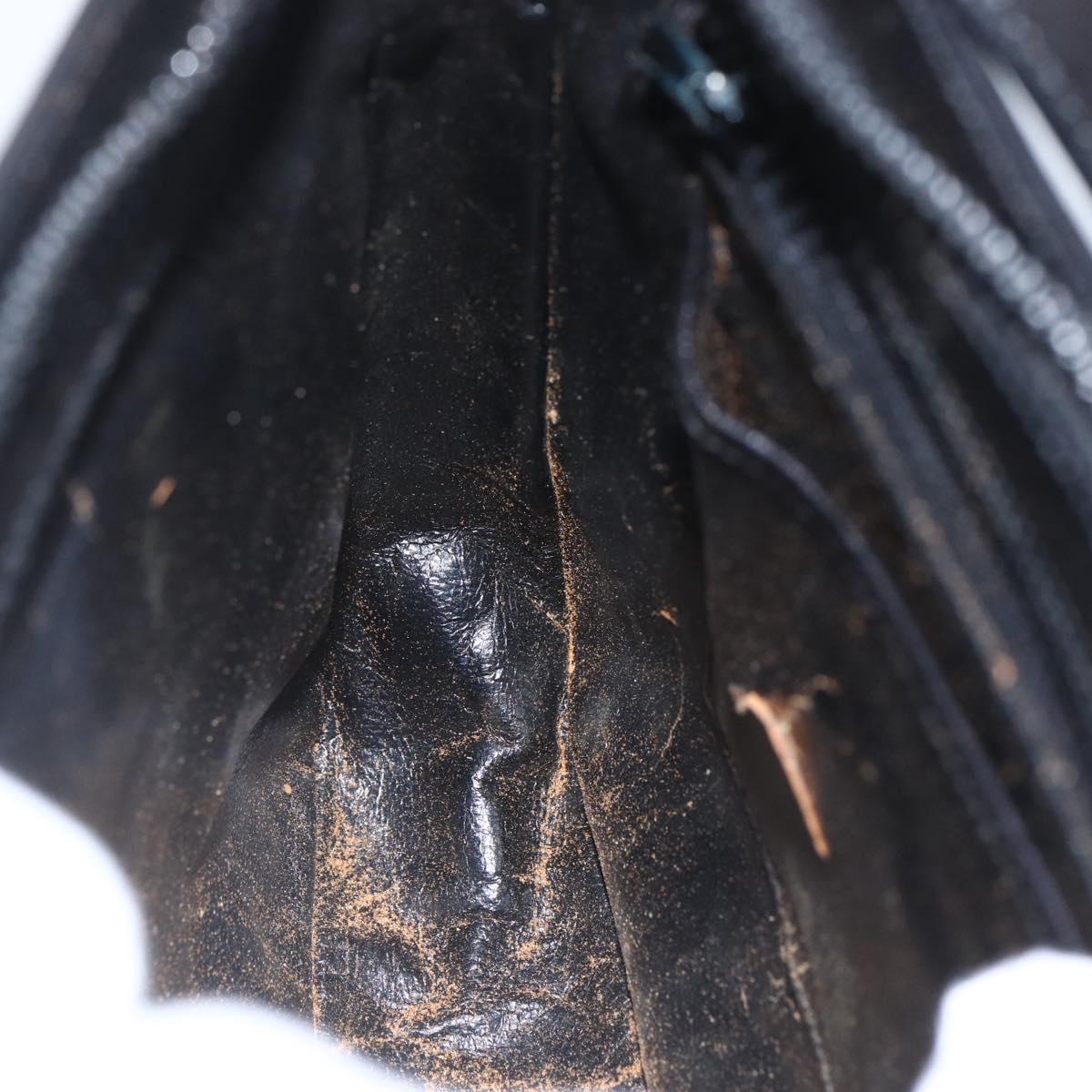 GUCCI GG Canvas Web Sherry Line Shoulder Bag Black Red Green Auth 162953