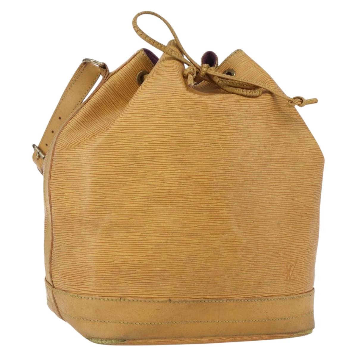 LOUIS VUITTON Epi Noe Shoulder Bag Tassili Yellow M44009 LV Auth 162958